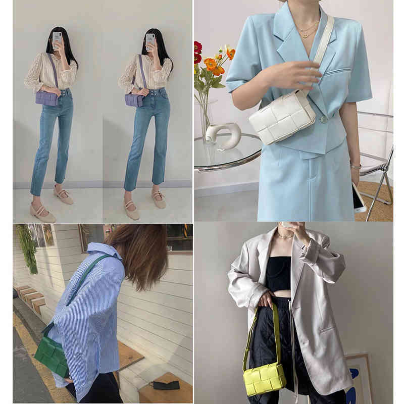 Bottegas Venetas Luxury Handbags Soft Leather Woven Women's Single Shoulder Messenger Bag Cassette Waist Small Crowd Cross Back Chest C6XO
Bottegas Venetas Luxury Handbags Soft Leather Woven Women's Single Shoulder Messenger Bag Cassette Waist Small Crowd Cross Back Chest C6XO