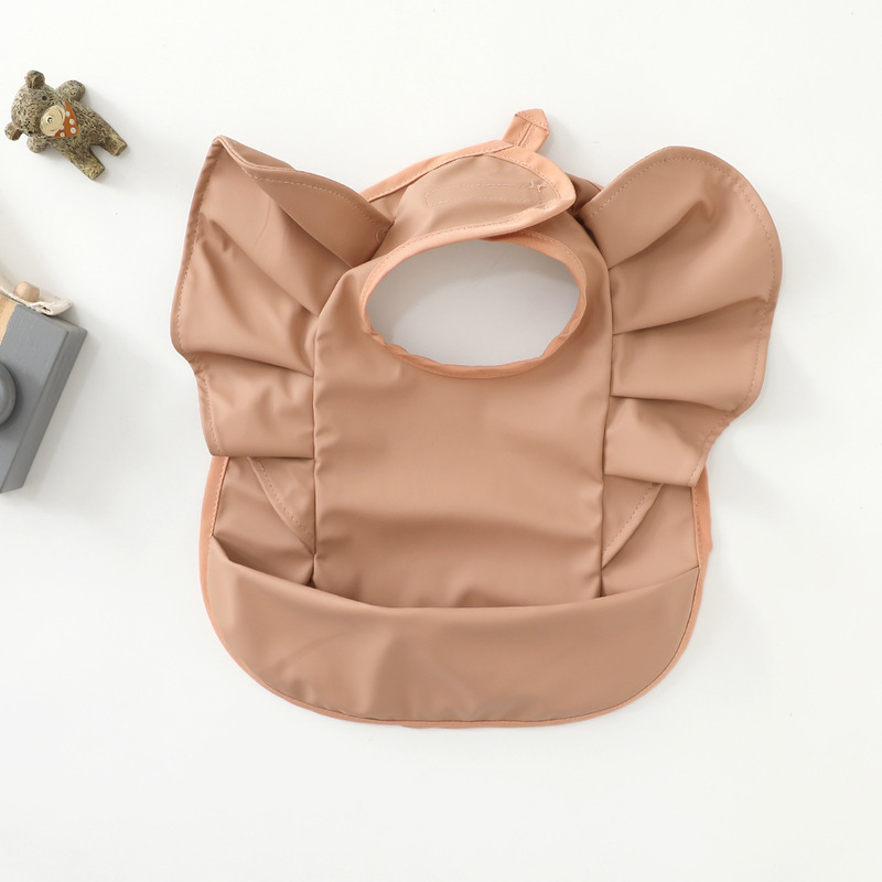 Children Feeding Bibs Waterproof Kid Mess Smock Infant Dinning Apron Baby Stuff Long Sleeve Bib with Pocket for born Babies 220617