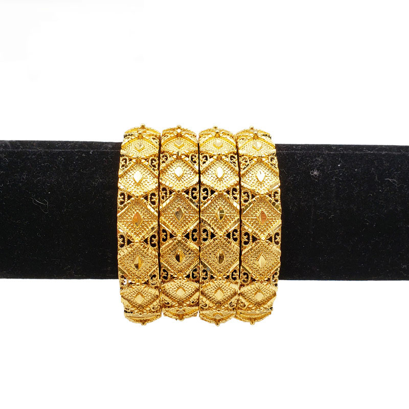24k Fine Gold GF Wide 10mm Classic Round Bangle Bracelet metal fashion jewellery costume NEW gilt