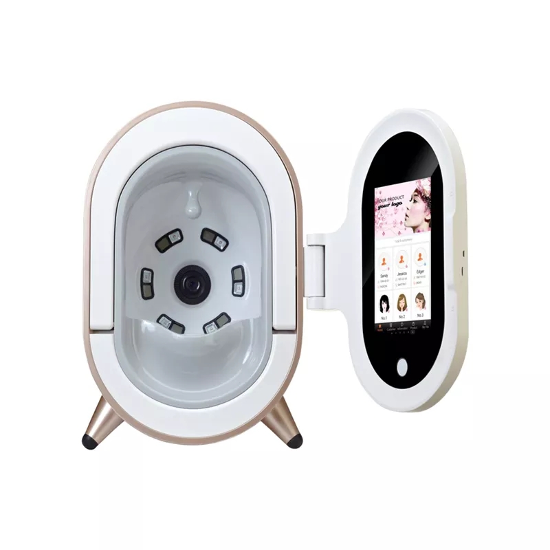 Magic Skin Analyzer Artificial Intelligence Image Instrument Skin Detector Eight-spectrum 3D Digital Facial Analysis Machine face problems tester for salon use
