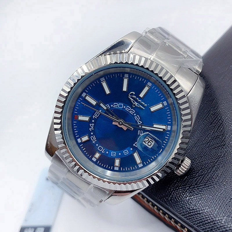 quality Mens Watch 42mm Stainless Steel Watches Men 2813 Automatic Mechanical Luminous Wristwatches waterproof montre de luxe
