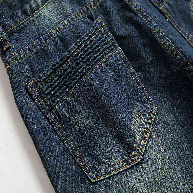 2020 Mens Fashion Casual Jeans Hip Hop Patch Men Rap Hole Biker Jeans Men Slim Fit Ripped Denim Pants Vaqueros Hombre 40 42 G0104