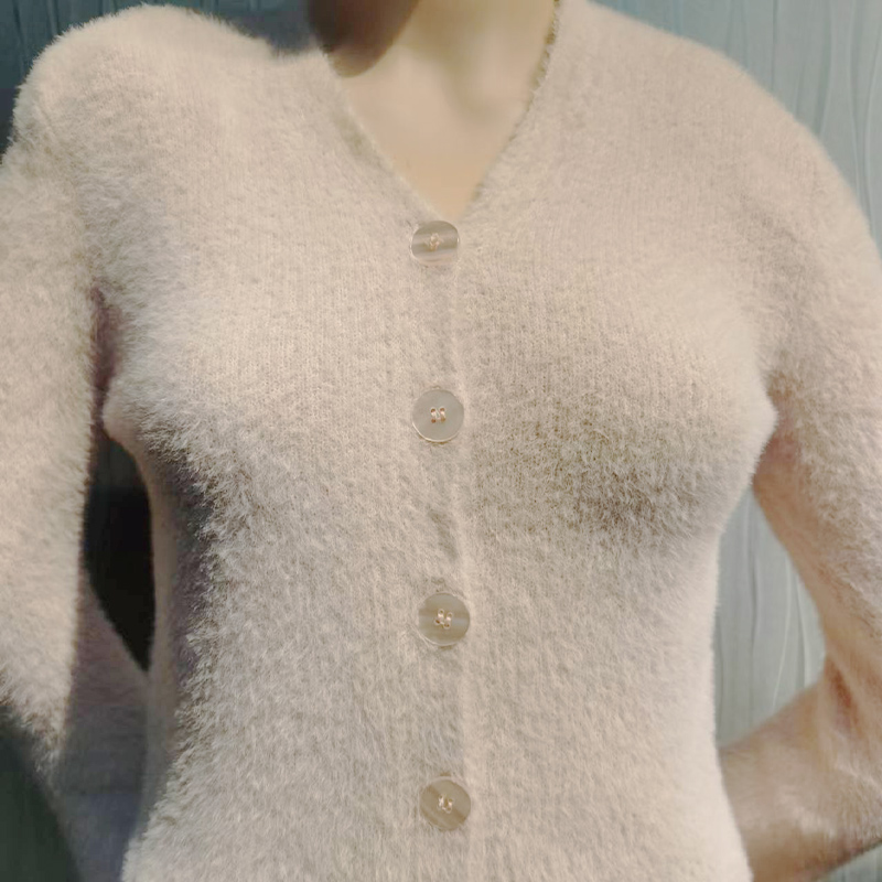 Women's Fur FauxFur Women's niche design imitation mink fluffy knitted cardigan women, Pink
Women's Fur FauxFur Women's niche design imitation mink fluffy knitted cardigan women, Pink