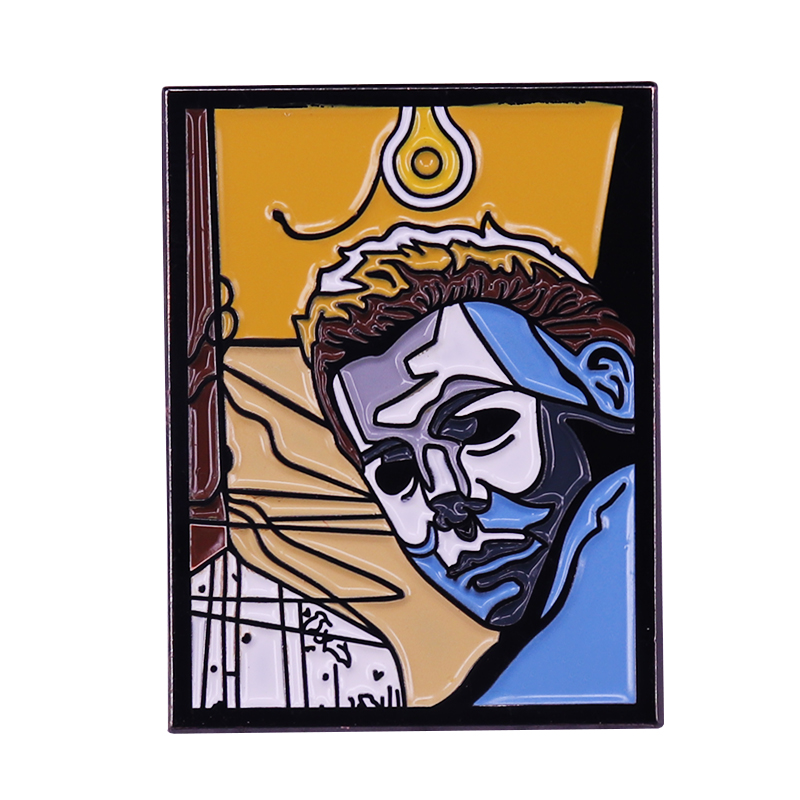 Michael Myers Halloween slasher films goth enamel pin John Carpenter the closet scene with a pulsing LED light horror movie gift, As picture
Michael Myers Halloween slasher films goth enamel pin John Carpenter the closet scene with a pulsing LED light horror movie gift, As picture