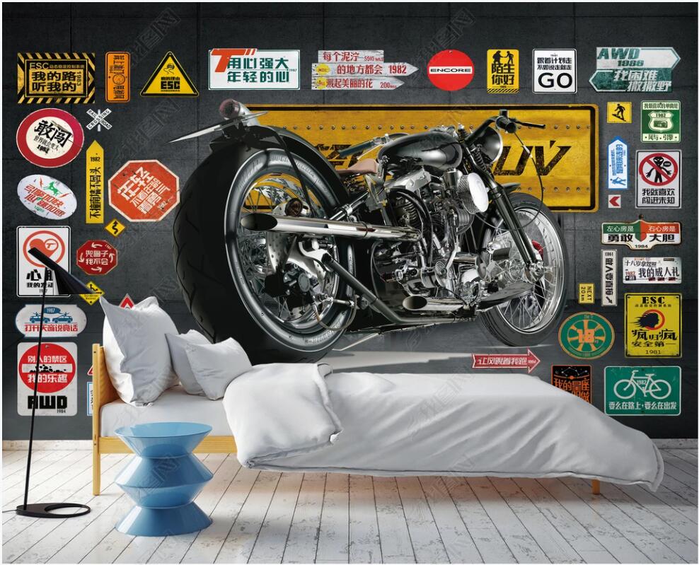 3d wall papers custom photo mural retro motorcycle license plate home decor living room wallpaper for walls 3d wall stickers bedroom, Non-woven wallpaper
3d wall papers custom photo mural retro motorcycle license plate home decor living room wallpaper for walls 3d wall stickers bedroom, Non-woven wallpaper