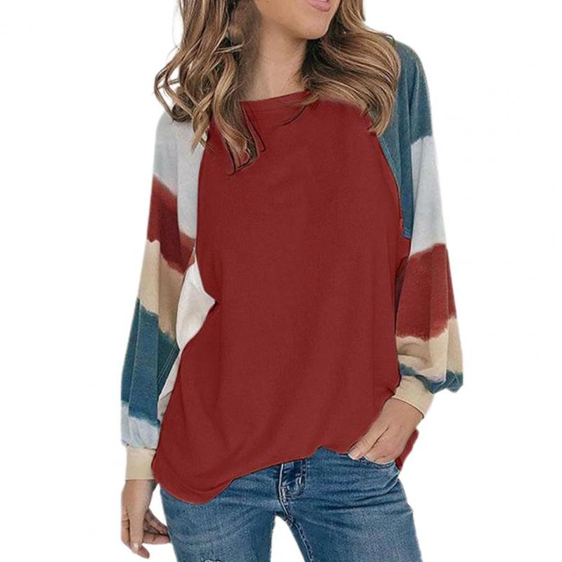 Women's Blouses & Shirts Splicing Print Women Blouse Elegant Long Sleeve Autumn Winter O-Neck Loose Elastic Cuff Pullover Streetwear Blue Xx, Green
Women's Blouses & Shirts Splicing Print Women Blouse Elegant Long Sleeve Autumn Winter O-Neck Loose Elastic Cuff Pullover Streetwear Blue Xx, Green