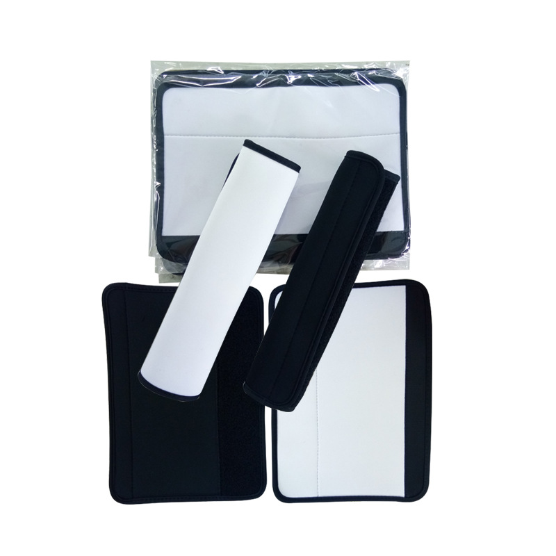 Party Favor 50pcs-200pcs Sublimation Neoprene Car Seat Belt Cover SeatBelt Sleeves Safety Pad Strap Shoulder DH8880