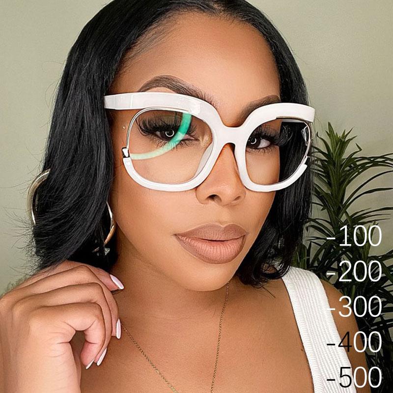 Sunglasses Classic Oversized Anti Blue Light Myopia Glasses Frame Women Feminine Optical Prescription Transparent Eyeglasse
Sunglasses Classic Oversized Anti Blue Light Myopia Glasses Frame Women Feminine Optical Prescription Transparent Eyeglasse