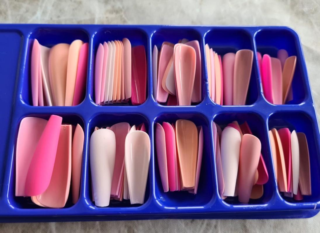 False Nails Long Coffin Ballerina Nail Tip 100 Tips 10 Size Press On Nude Pink Peach Fake Prud22, 17
False Nails Long Coffin Ballerina Nail Tip 100 Tips 10 Size Press On Nude Pink Peach Fake Prud22, 17