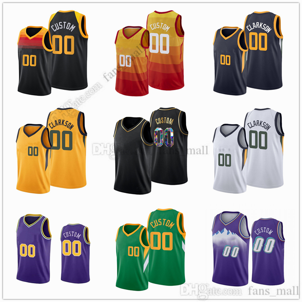 Custom Printed New City Basketball Rudy 27 Gobert Jerseys 45 Donovan 11 Mike Mitchell Conley 44 Bojan Bogdanovic 00 Clarkson 23 Royce O'Neale 41 Juancho Hernangomez, Printed (with team logo)
Custom Printed New City Basketball Rudy 27 Gobert Jerseys 45 Donovan 11 Mike Mitchell Conley 44 Bojan Bogdanovic 00 Clarkson 23 Royce O'Neale 41 Juancho Hernangomez, Printed (with team logo)