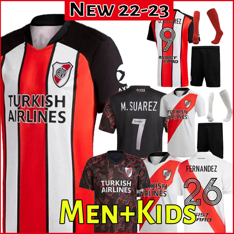 21/22 River Plate soccer Jerseys 2021 2022 fans player version M.SUAREZ DE LA CRUZ MONTIEL CARRASCAL BORRE PRATTO men kids kit socks full sets football shirts J.ALVAREZ, Third
21/22 River Plate soccer Jerseys 2021 2022 fans player version M.SUAREZ DE LA CRUZ MONTIEL CARRASCAL BORRE PRATTO men kids kit socks full sets football shirts J.ALVAREZ, Third