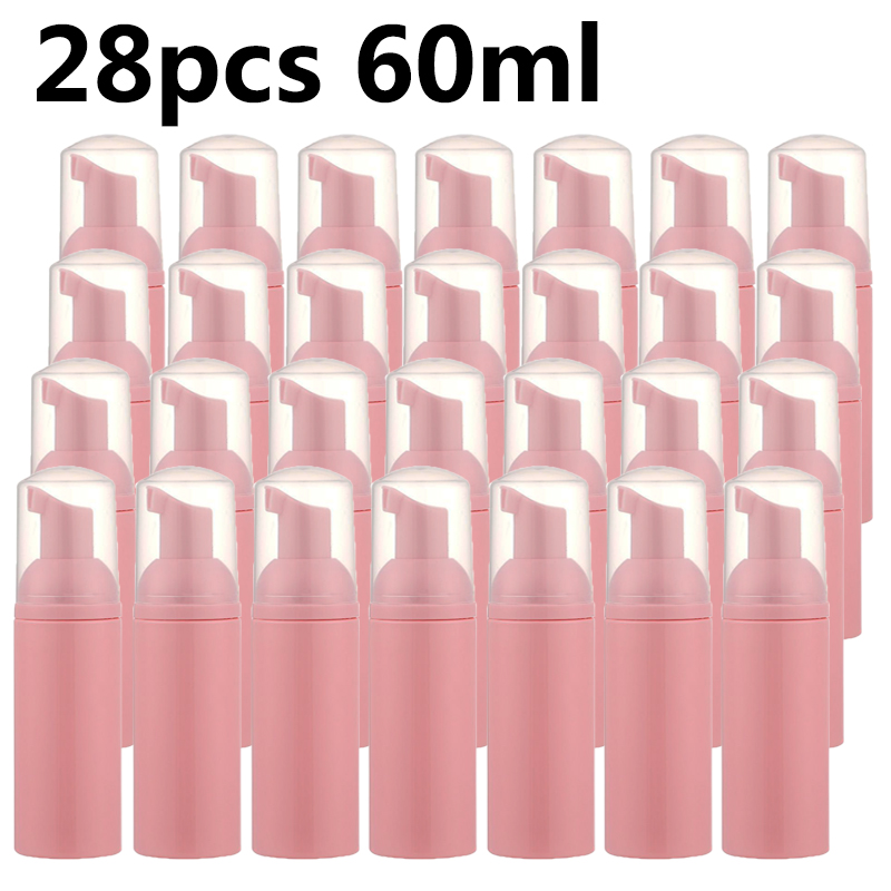 28PCS 2oz Foam Dispenser Bottle Plastic Refillable Mini Foam bottle Foaming Soap Dispenser Pump Bottles for Travel
28PCS 2oz Foam Dispenser Bottle Plastic Refillable Mini Foam bottle Foaming Soap Dispenser Pump Bottles for Travel