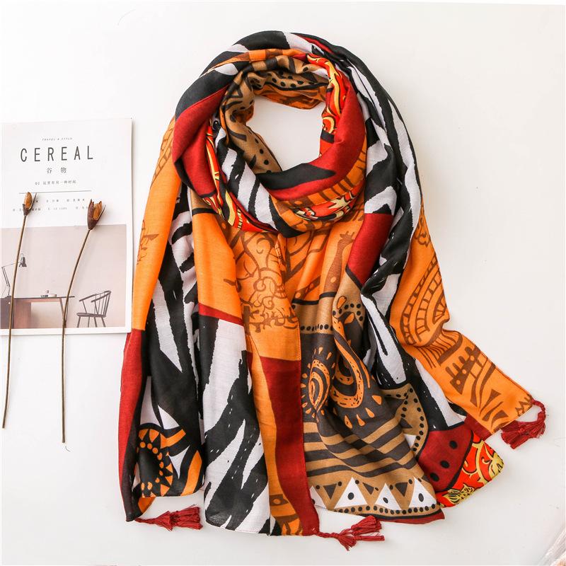 Scarves 2022 Style Printed Scarf National Women Beach Cape Summer Super Sunscreen Proof Bib Quality Cotton
Scarves 2022 Style Printed Scarf National Women Beach Cape Summer Super Sunscreen Proof Bib Quality Cotton
