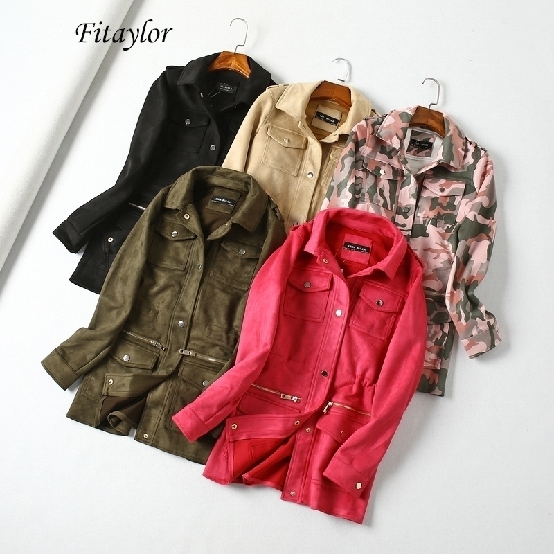 Fitaylor Women Faux Suede Windbreaker Coat Winter Warm Medium Long Single Breasted Vintage Jacket Slim Army Green Outwear 201030, Black
Fitaylor Women Faux Suede Windbreaker Coat Winter Warm Medium Long Single Breasted Vintage Jacket Slim Army Green Outwear 201030, Black