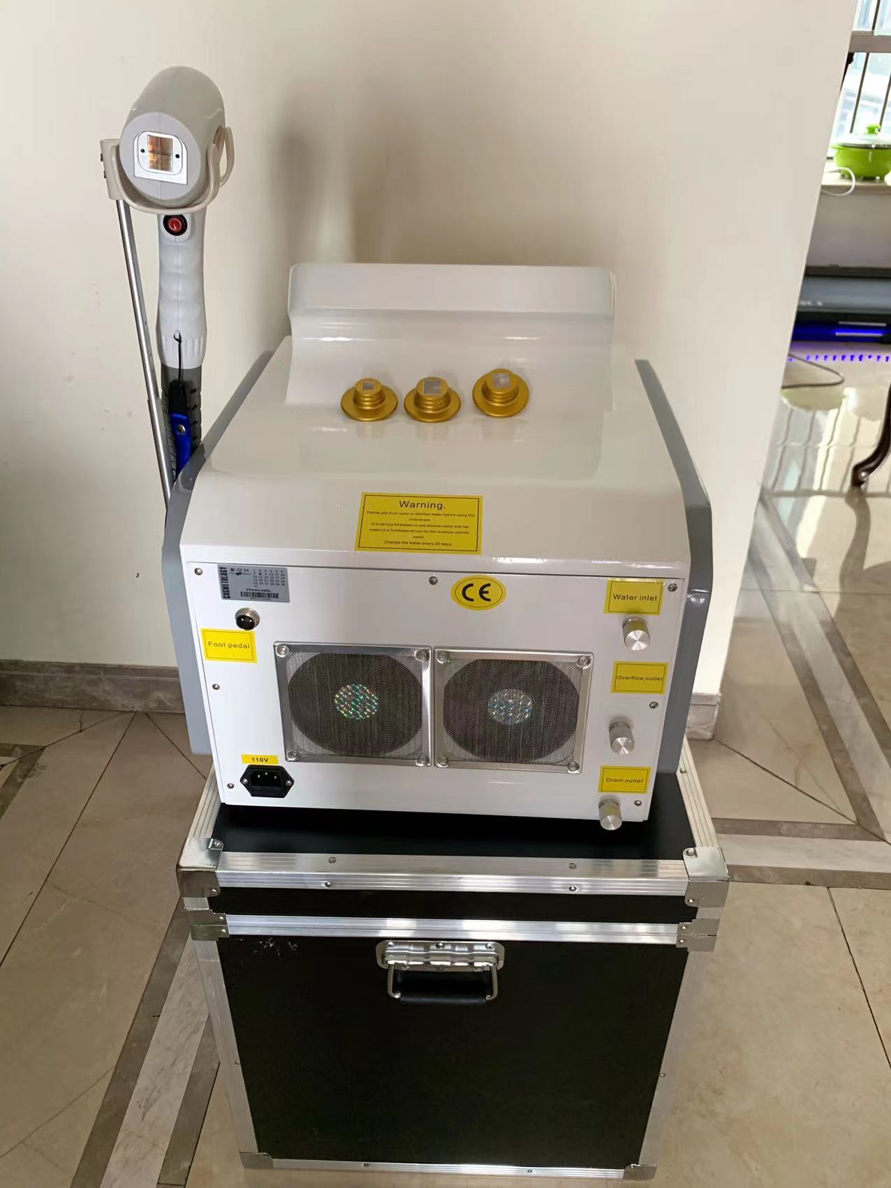 Big Power Freezing point Hair Removal Diode Laser 755 808 1064nm three wavelength Diode Laser CE Approved