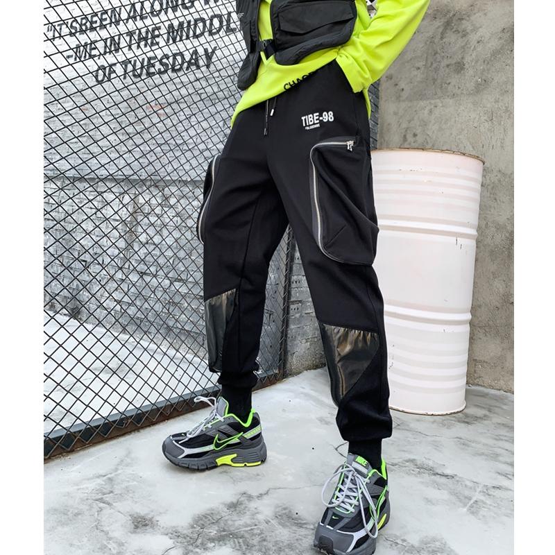 Men's Pants Fasion Japanese Clothing Patchwork Pockets Cargo Harajuku Hip Hop Sweatpant Male Joggers Track Trousers Streetwear, Black
Men's Pants Fasion Japanese Clothing Patchwork Pockets Cargo Harajuku Hip Hop Sweatpant Male Joggers Track Trousers Streetwear, Black