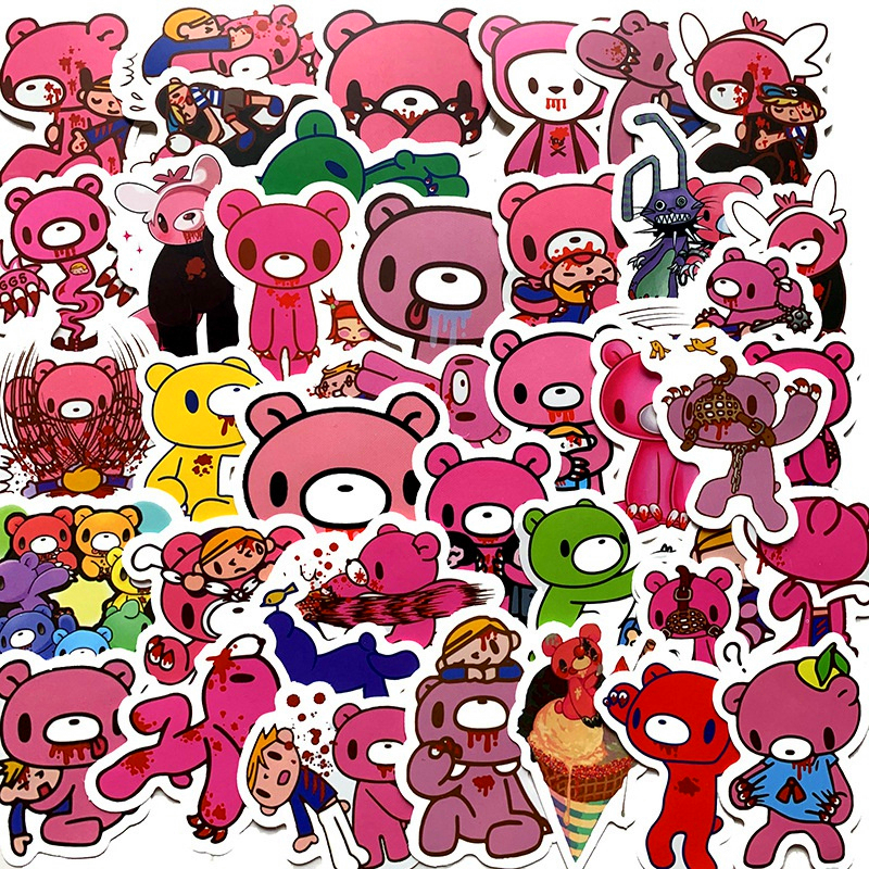 50PCS Gloomy bear Stickers graffiti Stickers for DIY Luggage Laptop Skateboard Motorcycle Bicycle Sticker, Multi colors
50PCS Gloomy bear Stickers graffiti Stickers for DIY Luggage Laptop Skateboard Motorcycle Bicycle Sticker, Multi colors
