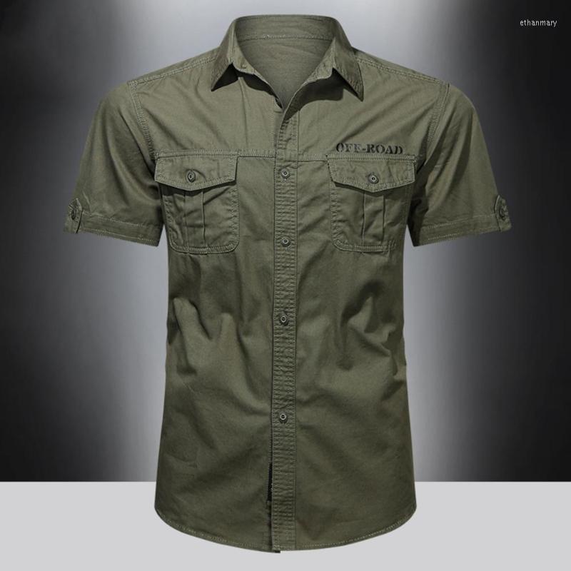 Men's Polos Mens Military Shirt Casual Dress Short Sleeve Slim Tops Button Down Work Male Pure Colors Summer Trendy Chest PocketMen's Etha22, Beige
Men's Polos Mens Military Shirt Casual Dress Short Sleeve Slim Tops Button Down Work Male Pure Colors Summer Trendy Chest PocketMen's Etha22, Beige