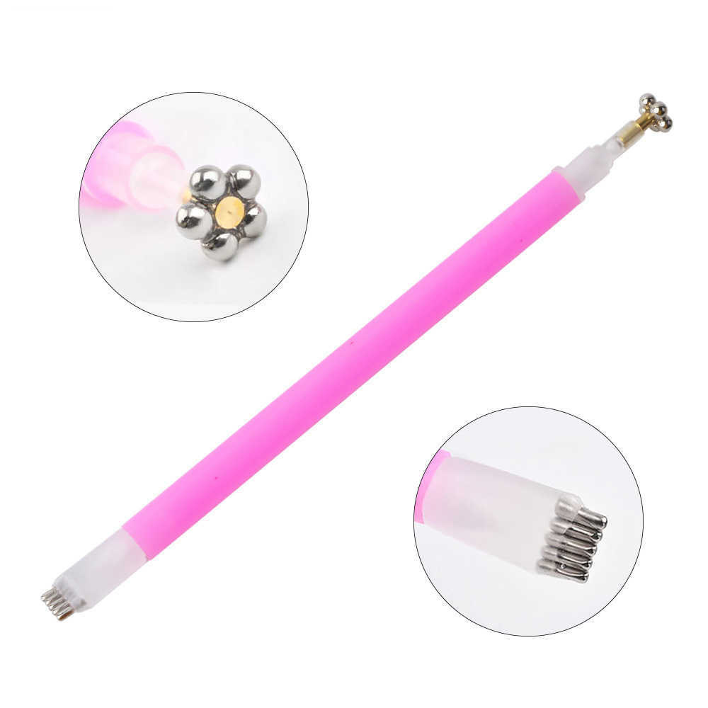 Nail Tool Cat Eye Magnetic Stick Rod Powerful Magnet Pen For Cat Eye Gel Polish Nail Art Decoration Palo Magnetico De Ojo De Gato
