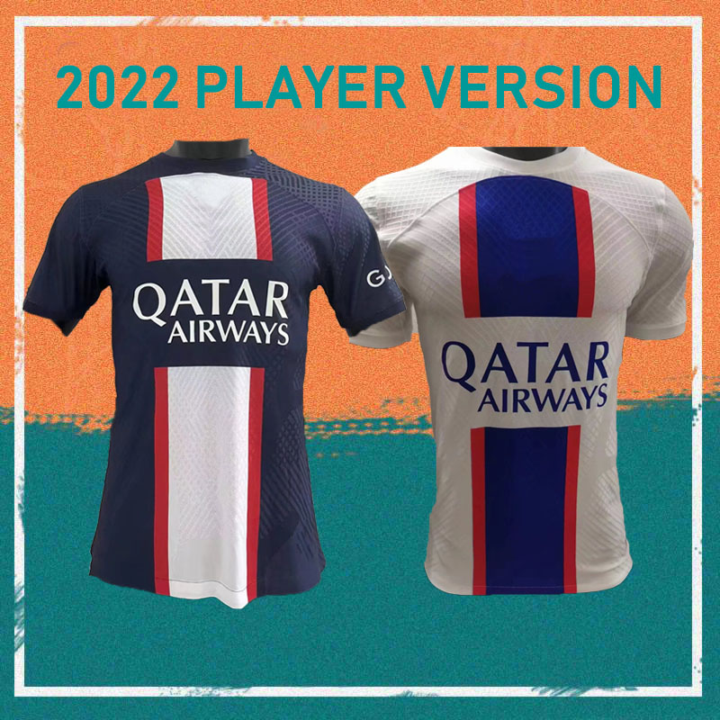22/23 Player version MBAPPE Soccer Jersey 2022 PSGs SERGIO RAMOS shirt VERRATTI ICARDI DI MARIA WIJNALDUM MARQUINHOS GANA FLORENZI Football uniforms, Away player version
22/23 Player version MBAPPE Soccer Jersey 2022 PSGs SERGIO RAMOS shirt VERRATTI ICARDI DI MARIA WIJNALDUM MARQUINHOS GANA FLORENZI Football uniforms, Away player version