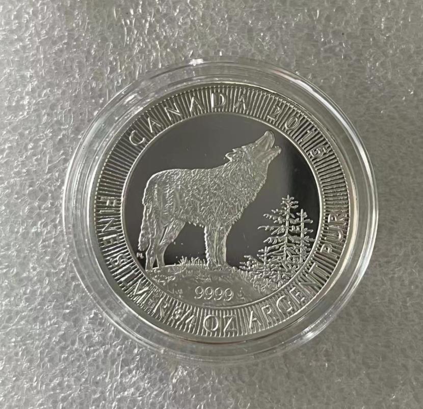 5pcs/lot Gifts Canada Wildlife Wolf Commemorative Silver Coin 1OZ Elizabeth II Collectibles Gifts.cx
5pcs/lot Gifts Canada Wildlife Wolf Commemorative Silver Coin 1OZ Elizabeth II Collectibles Gifts.cx
