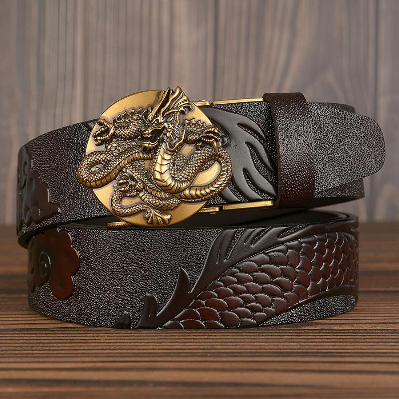 Belts Chinese Designer Belt For Men Luxury Cowskin Leather Waistband High Quality Businessmen Automatic, Brown
Belts Chinese Designer Belt For Men Luxury Cowskin Leather Waistband High Quality Businessmen Automatic, Brown