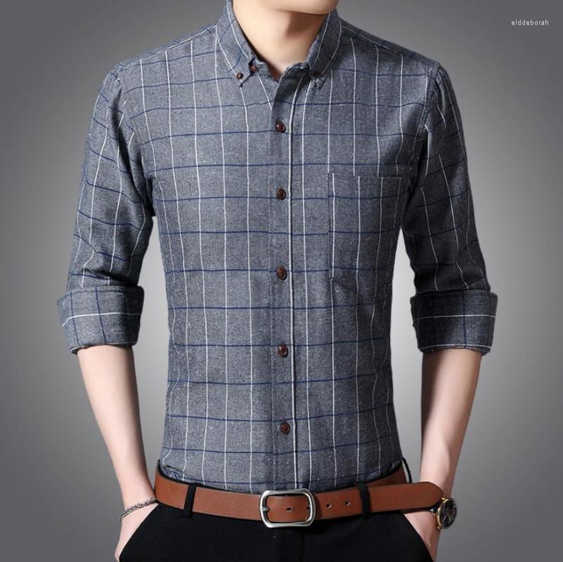 Men's Dress Shirts Men Shirt Long Sleeve Fashion Social Business Casual Slim Plaid Youth Trend MenMen's Eldd22, White
Men's Dress Shirts Men Shirt Long Sleeve Fashion Social Business Casual Slim Plaid Youth Trend MenMen's Eldd22, White