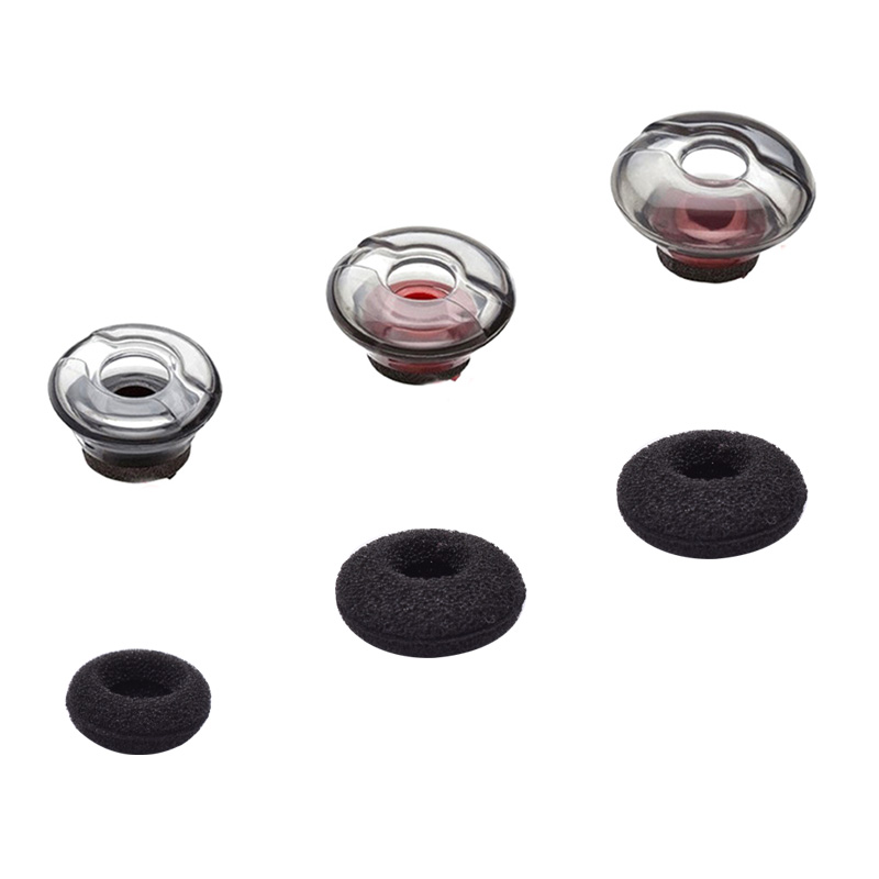 Spare Ear Tips Kit Gels Eartip with Foam Cover Headset Accessories Genuine OEM for Plantronics Voyager 5200
Spare Ear Tips Kit Gels Eartip with Foam Cover Headset Accessories Genuine OEM for Plantronics Voyager 5200