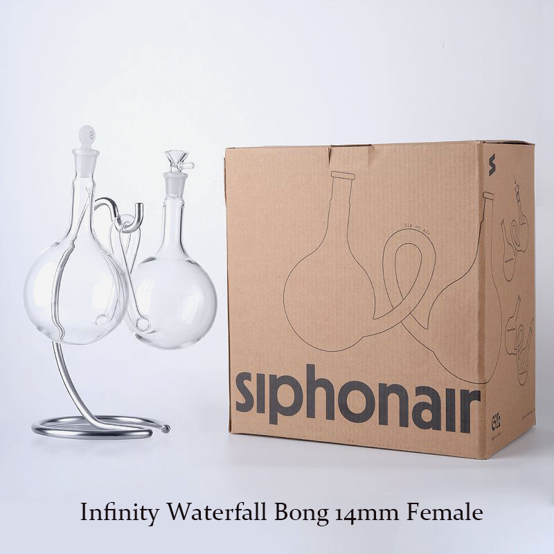14mm Female Joint Universal Gravity Water Vessel Hookahs Infinity Waterfall Oil Rig Thick Glass Bongs Recycler Dab Rigs Diffused Donwstem Bowl WP2119
14mm Female Joint Universal Gravity Water Vessel Hookahs Infinity Waterfall Oil Rig Thick Glass Bongs Recycler Dab Rigs Diffused Donwstem Bowl WP2119