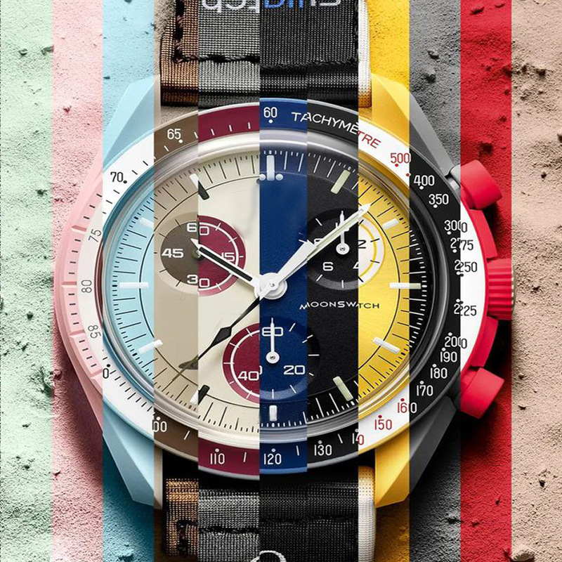 2022ss Moonswatch Quarz Chronograph Mens Watch Mission To Mercury 42mm Real Black Nylon Super Luxury Watch James montre de luxe Limited Edition master wristwatch, 7 jupiter
2022ss Moonswatch Quarz Chronograph Mens Watch Mission To Mercury 42mm Real Black Nylon Super Luxury Watch James montre de luxe Limited Edition master wristwatch, 7 jupiter