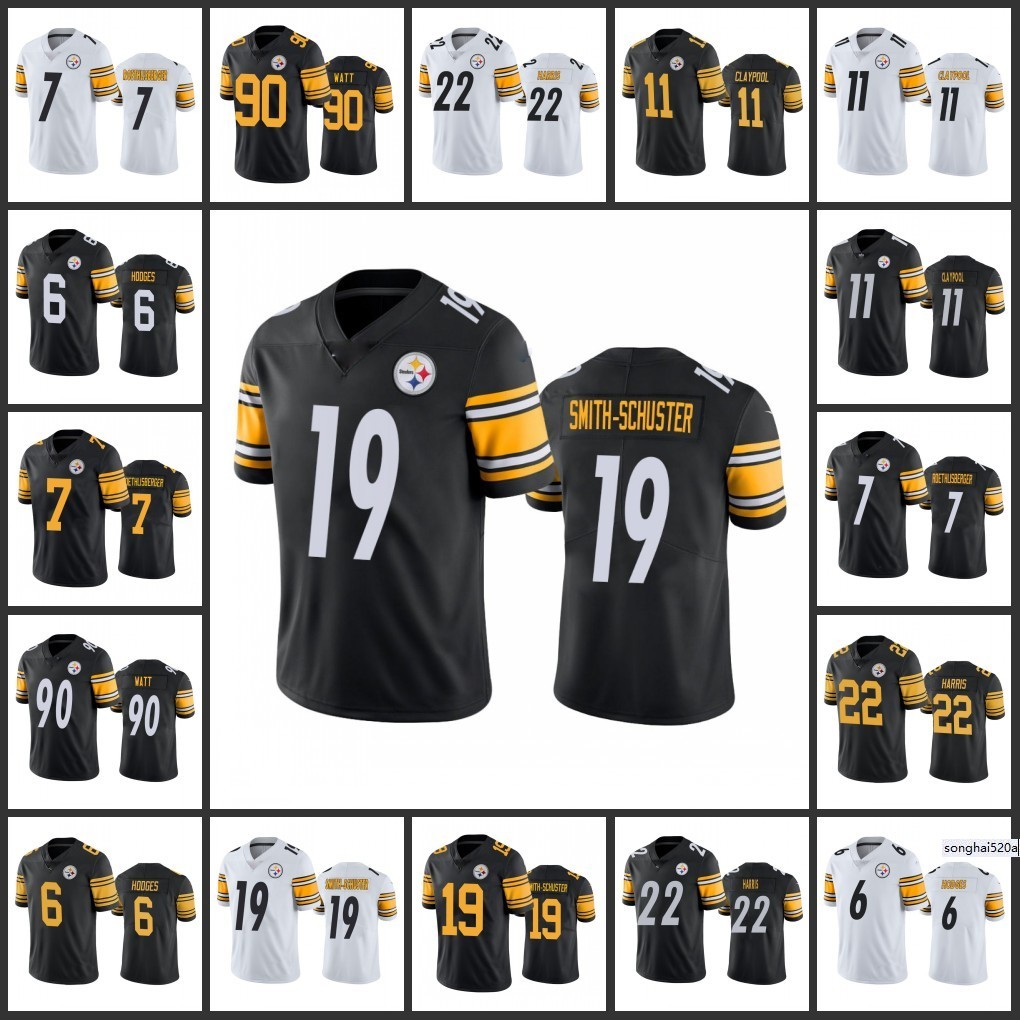 Pittsburgh''Steelers''Men #22 Najee Harris 11 Chase Claypool 19 JuJu Smith-Schuster 7 Ben Roethlisberger''NFL''Jerseys
Pittsburgh''Steelers''Men #22 Najee Harris 11 Chase Claypool 19 JuJu Smith-Schuster 7 Ben Roethlisberger''NFL''Jerseys