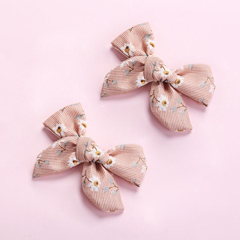 Hair Accessories 2Pcs Baby Girl Clips Cotton Linen Barrette For Children Print Bow Hairpins Toddler Princess Hairgrips Infant, Brick red 7 5
Hair Accessories 2Pcs Baby Girl Clips Cotton Linen Barrette For Children Print Bow Hairpins Toddler Princess Hairgrips Infant, Brick red 7 5
