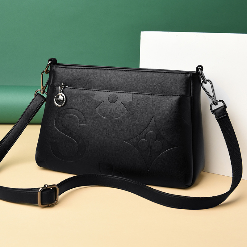 Women's Bags Versatile Fashion Messenger Bag Soft Leather Spring/Summer Shoulder Bag, Red 
Women's Bags Versatile Fashion Messenger Bag Soft Leather Spring/Summer Shoulder Bag, Red