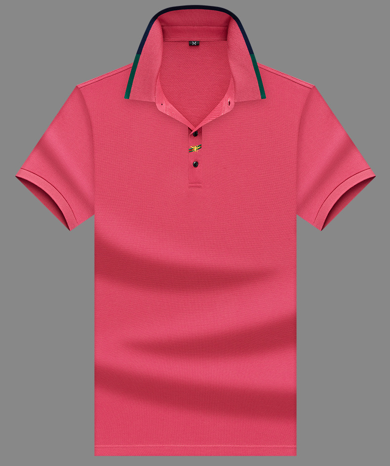 2022 high-end new Brand Paul short-sleeved T-shirt men Bee polo shirt 100% cotton lapel Business Korean summer Embroidery Men's clothing size -4XL, White
2022 high-end new Brand Paul short-sleeved T-shirt men Bee polo shirt 100% cotton lapel Business Korean summer Embroidery Men's clothing size -4XL, White