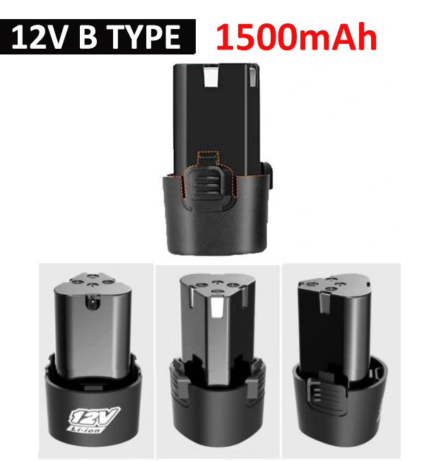 Universal 12V Rechargeable Liion Lithium Battery For Power Tools Electric drill Electric Screwdriver Battery