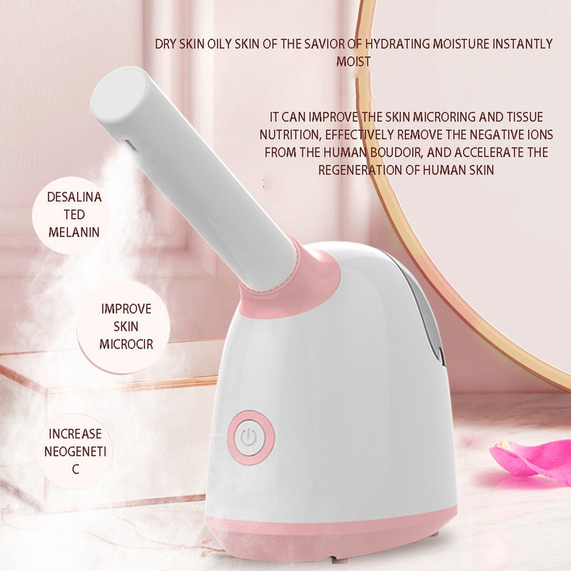 Face Steamer and Cold Spray Nano Steamer Anti Acne Skin Mouisture Lighten Home Spa Beauty Machine Face Sauna Spa 220711