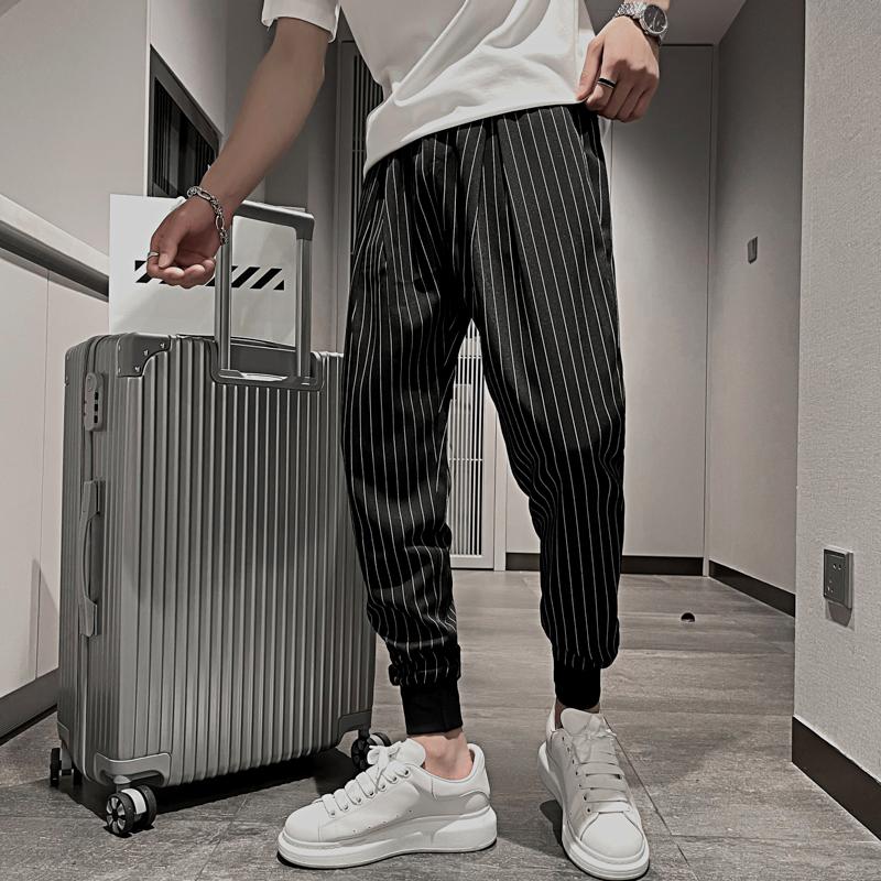 Men's Pants Mens Spring Autumn Ice Silk Sports Jogging Male Streetwear Harem Casual Trousers Men Stripe Sweatpants A300Men's, Black
Men's Pants Mens Spring Autumn Ice Silk Sports Jogging Male Streetwear Harem Casual Trousers Men Stripe Sweatpants A300Men's, Black