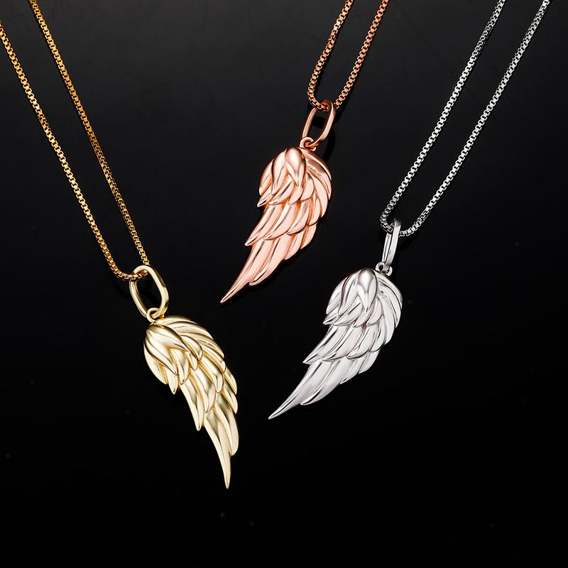 Lockets Sterling Silver Angel Wing Pendants Necklaces For Women Men Unisex Fashion Jewelry Drop
Lockets Sterling Silver Angel Wing Pendants Necklaces For Women Men Unisex Fashion Jewelry Drop