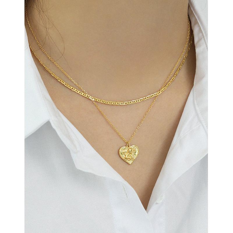 Chokers 100% S925 Sterling Silver Choker Necklace Ins Flat Pig Nose Shape White Gold Color Effortless Chic Clavicle Chain Women
Chokers 100% S925 Sterling Silver Choker Necklace Ins Flat Pig Nose Shape White Gold Color Effortless Chic Clavicle Chain Women