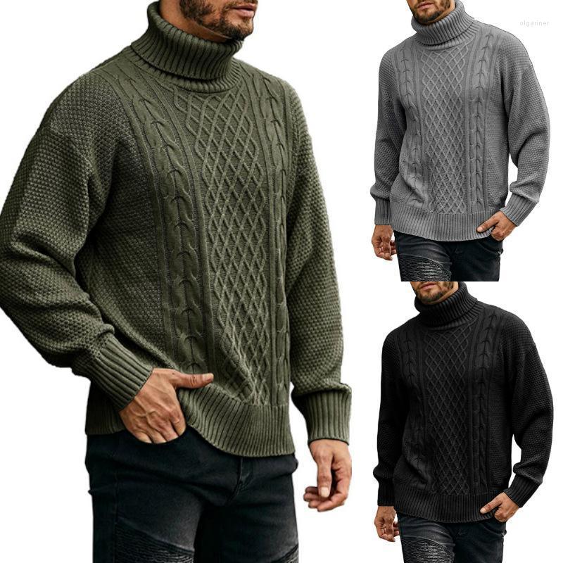 Men's Sweaters European And American Autumn Winter High Neck Sweater Men's Solid Color Long Sleeve Knitted TopMen's Olga22, Dark grey
Men's Sweaters European And American Autumn Winter High Neck Sweater Men's Solid Color Long Sleeve Knitted TopMen's Olga22, Dark grey