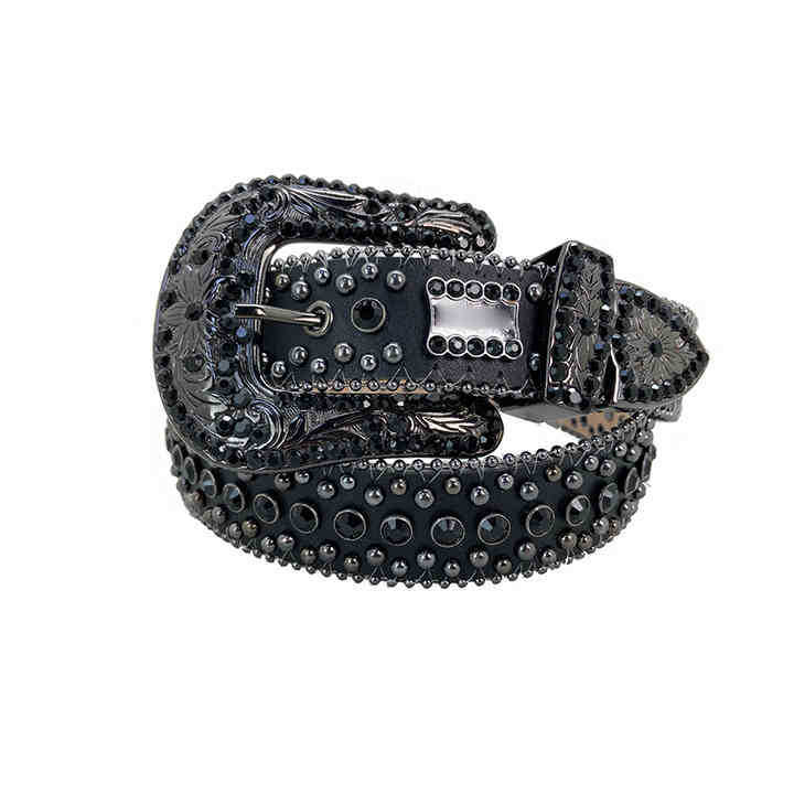 Black for bb simon Rhintone Men Belts Crafts Crocodile grain Belts for men in pu leather
Black for bb simon Rhintone Men Belts Crafts Crocodile grain Belts for men in pu leather