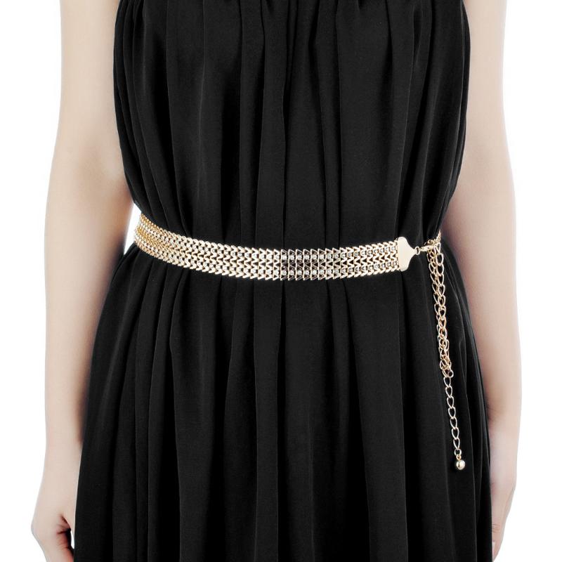 Belts 2022 100% Brand Women Gold Diamante W-shaped Beaded Waistband Rhinestone Waist Chain Belt 110cm, As pic
Belts 2022 100% Brand Women Gold Diamante W-shaped Beaded Waistband Rhinestone Waist Chain Belt 110cm, As pic
