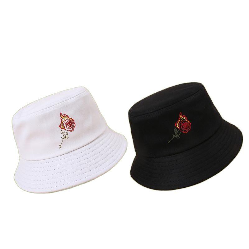 Berets Flower Embroidery Cotton Bucket Hat Fisherman Outdoor Travel Sun Cap Hats For Men And Women 107, White
Berets Flower Embroidery Cotton Bucket Hat Fisherman Outdoor Travel Sun Cap Hats For Men And Women 107, White
