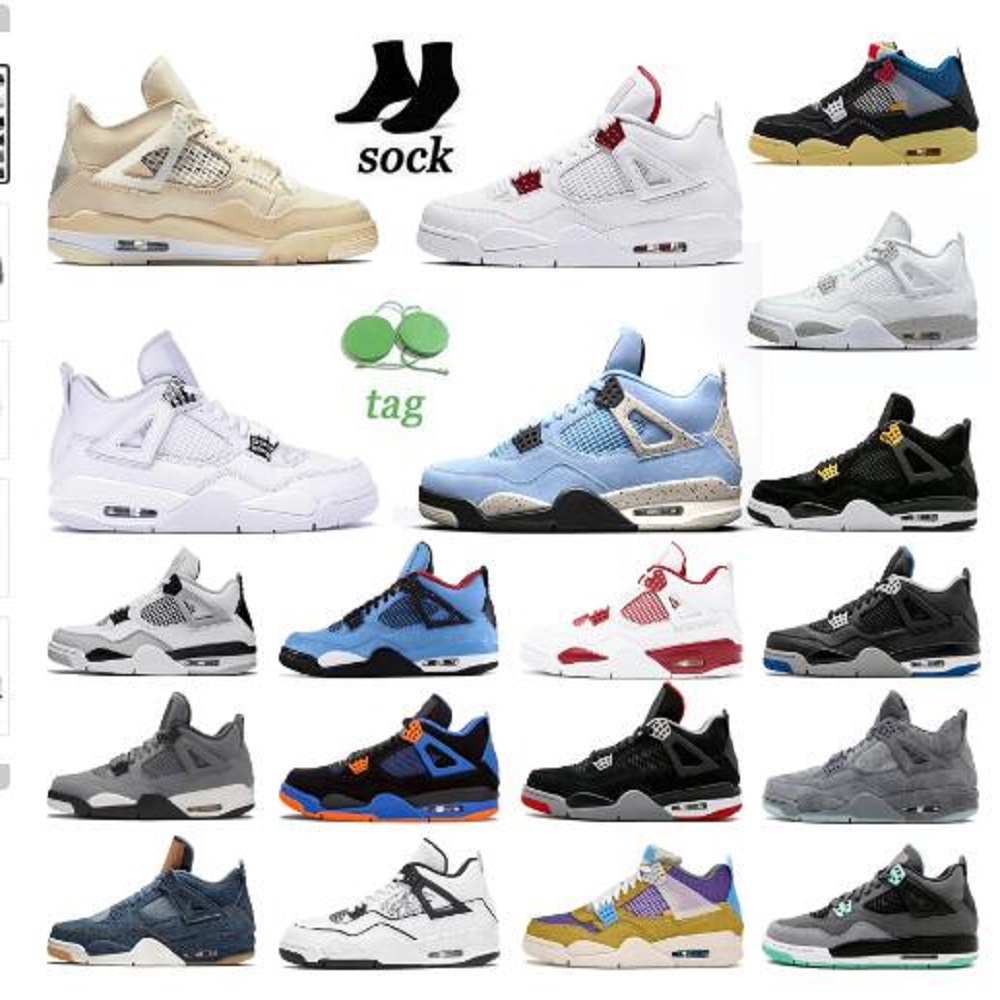 Men women 4s 4 basketball shoes Shimmer Red Thunder Wild Things University Blue Multi White Oreo Bred Tour Paris Starfish mens trainers 5.5-13, # 6
Men women 4s 4 basketball shoes Shimmer Red Thunder Wild Things University Blue Multi White Oreo Bred Tour Paris Starfish mens trainers 5.5-13, # 6