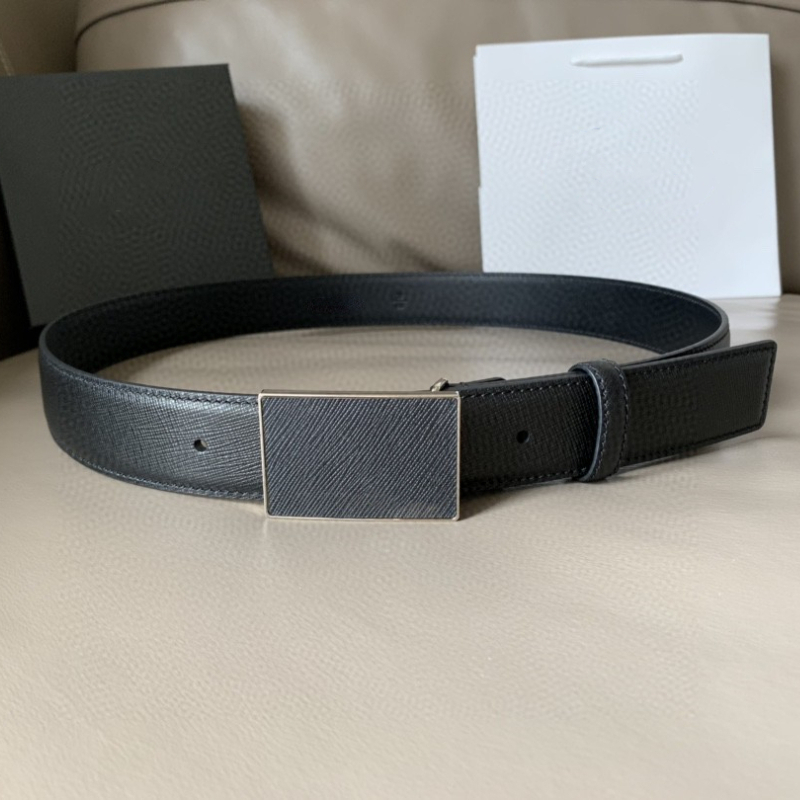 Triangle belt men's and women's high-end cowhide P belt casual collocation shorts skirt business formal wear pants belt 3.4CM, Black
Triangle belt men's and women's high-end cowhide P belt casual collocation shorts skirt business formal wear pants belt 3.4CM, Black
