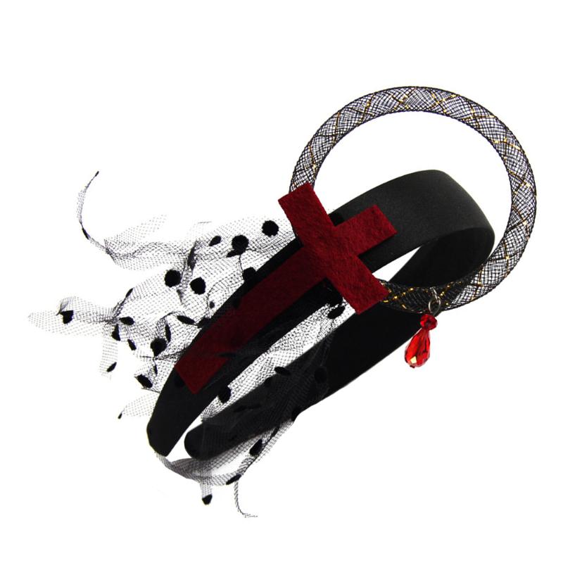 Bandanas Gothic Headband Punk Style Multipurpose Cosplay 1920s Hair Accessory Headdress Headpiece
Bandanas Gothic Headband Punk Style Multipurpose Cosplay 1920s Hair Accessory Headdress Headpiece
