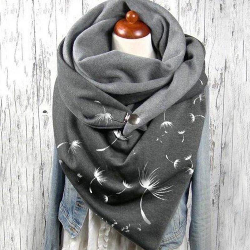 Scarves Winter Fashion Women Printing Button Scarf Hijabs Female Lady Retro Multi-purpose Casual Soft Warm Wrap Shawl
Scarves Winter Fashion Women Printing Button Scarf Hijabs Female Lady Retro Multi-purpose Casual Soft Warm Wrap Shawl