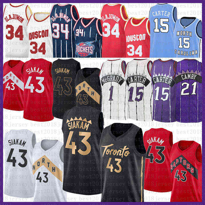 Basketball Jersey Torontos Raptores New Houstons Rocket Vince 15 Carter Pascal 43 Siakam Hakeem 34 Olajuwon 07, Mens jersey
Basketball Jersey Torontos Raptores New Houstons Rocket Vince 15 Carter Pascal 43 Siakam Hakeem 34 Olajuwon 07, Mens jersey