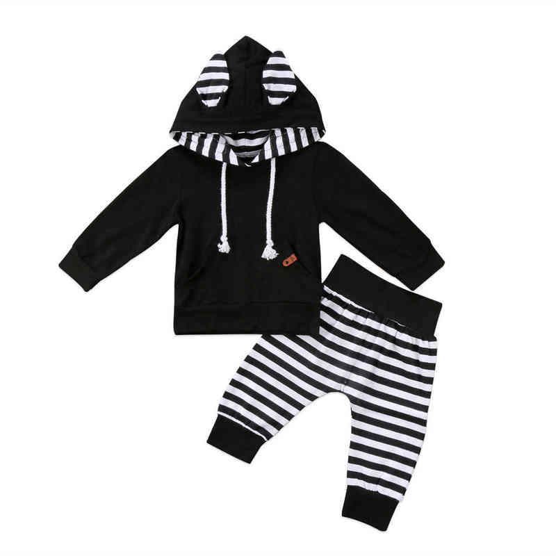 Citgeett Newborn Baby Kids Boy Girl Hoodie Ear Cosplay Black Tops Striped Pants Outfit Set Clothes 2 Pieces Casual J220712, Red
Citgeett Newborn Baby Kids Boy Girl Hoodie Ear Cosplay Black Tops Striped Pants Outfit Set Clothes 2 Pieces Casual J220712, Red