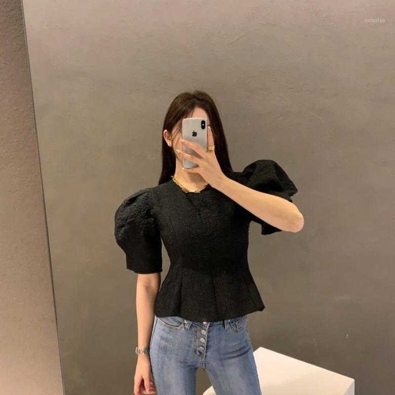Women's Blouses & Shirts 2022 Spring All Match Ladies Top Y2k Indie Summer Women Puff Short Sleeve O Neck Shirt Blouse Korean Style Slim Sol, Black
Women's Blouses & Shirts 2022 Spring All Match Ladies Top Y2k Indie Summer Women Puff Short Sleeve O Neck Shirt Blouse Korean Style Slim Sol, Black